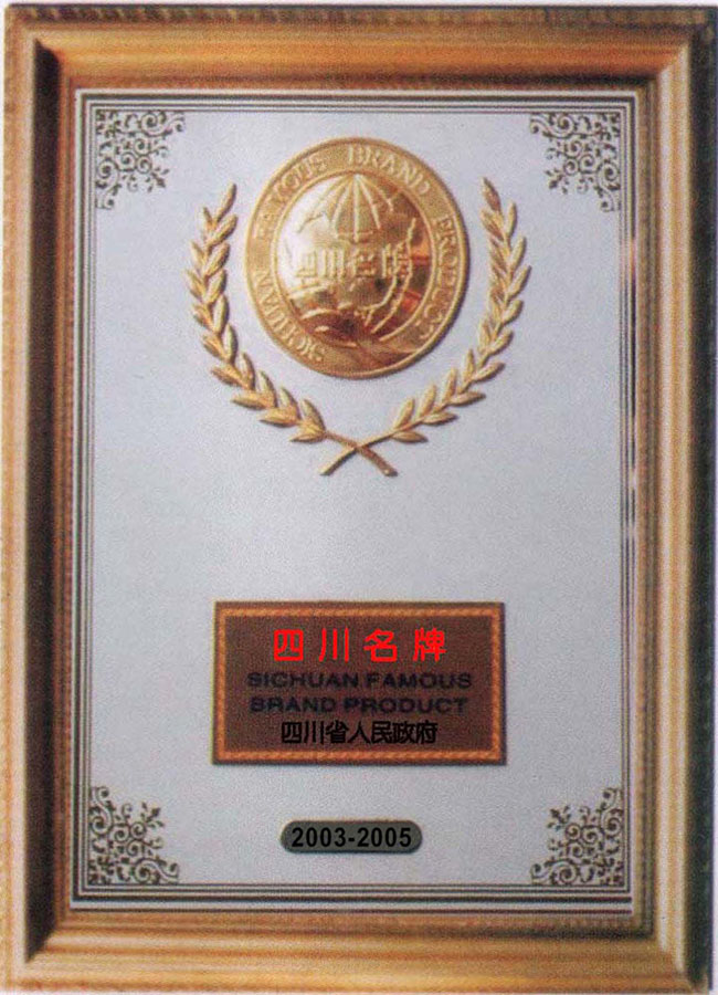 四川名牌